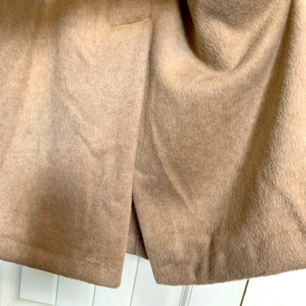 Cyrus Knits Allure Camel Longline Winter Coat Size XL New